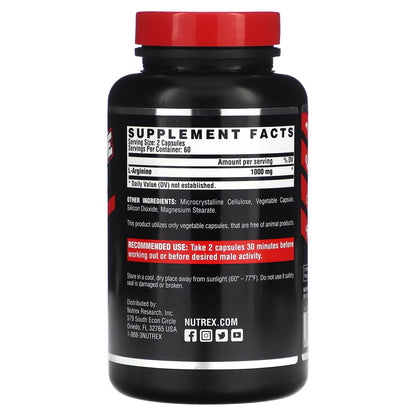 Nutrex Research L-Arginine 1000