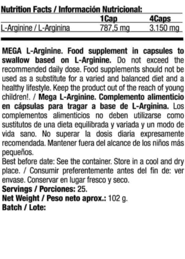 Quamtrax Mega L-Arginine