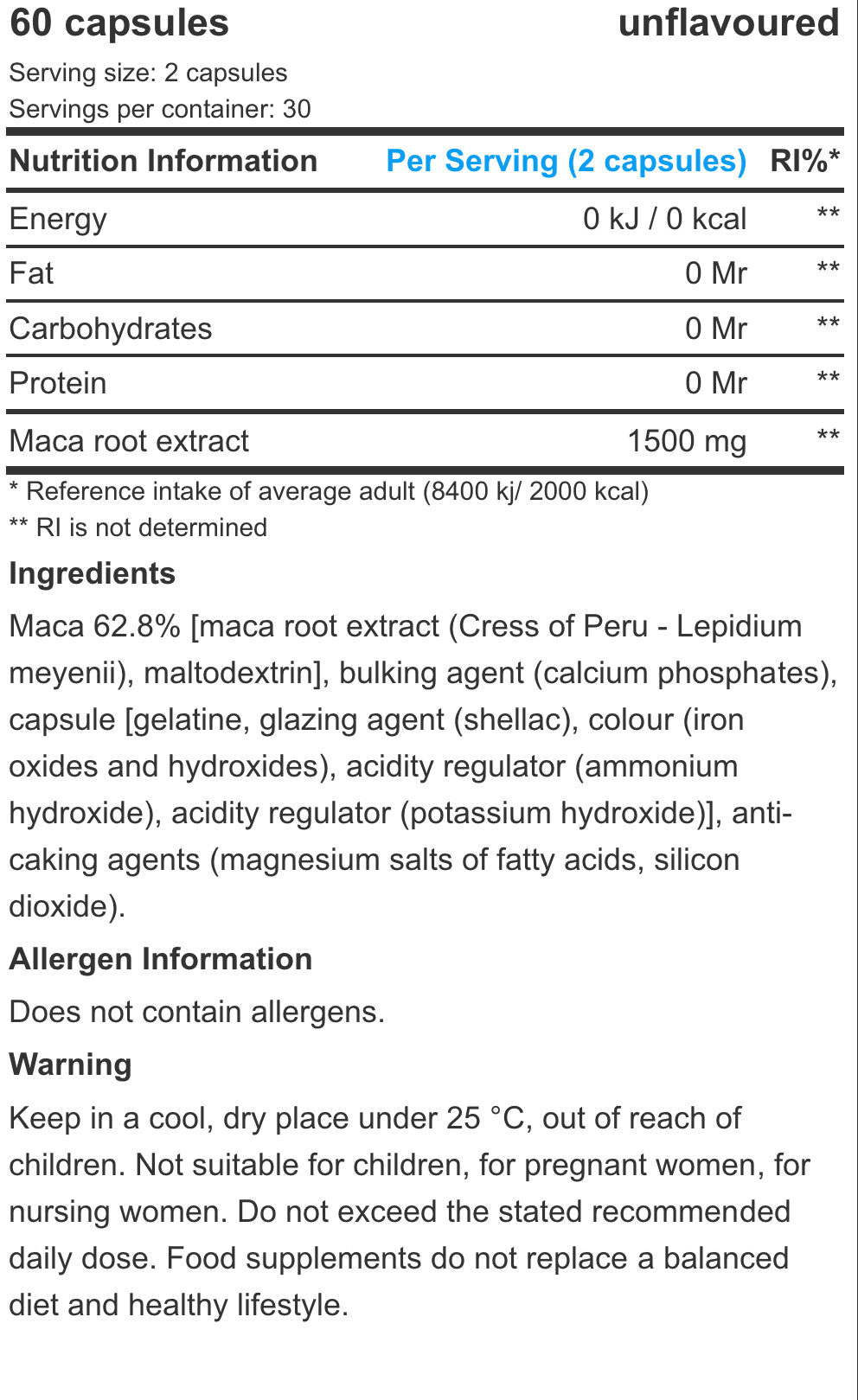 Biotech USA-Maca