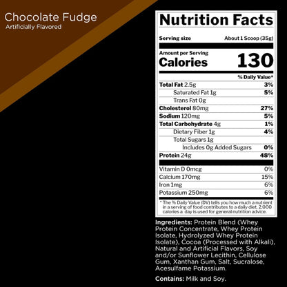 R1 100% Isolate and Hydrolysate Protein