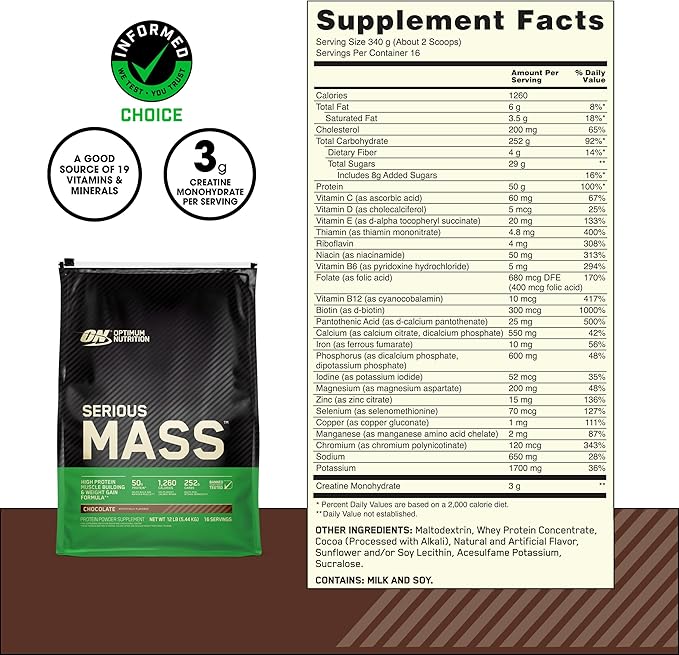 Optimum Nutrition Serious Mass