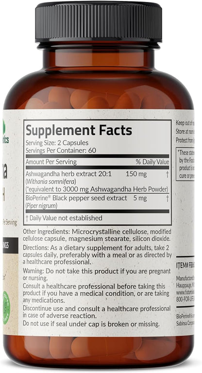 Futurebiotics Ashwagandha Extra Strength