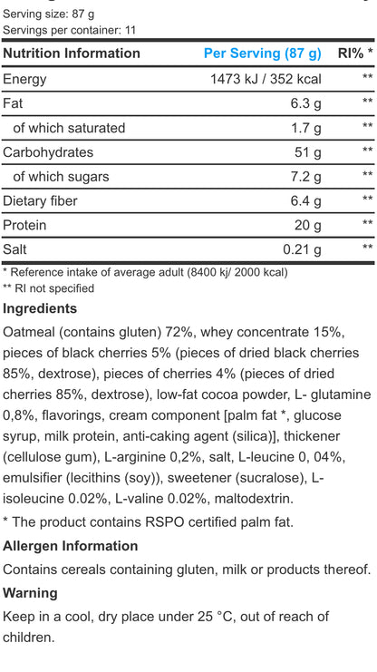 BioTech USA Protein Oatmeal