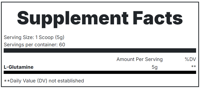 Redcon1 Glutamine