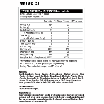 NutriTech Amino Boost 2.0