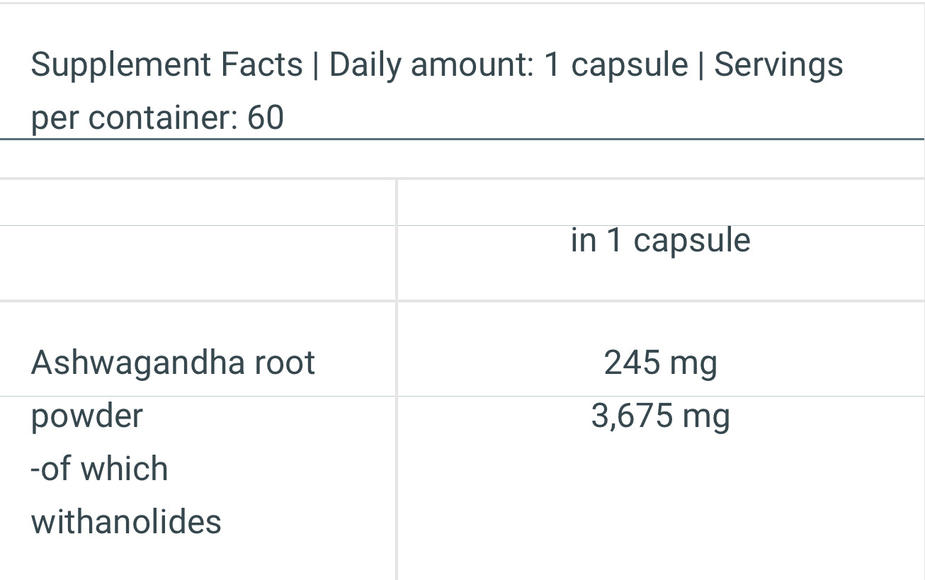 BioTech USA-Ashwaganda