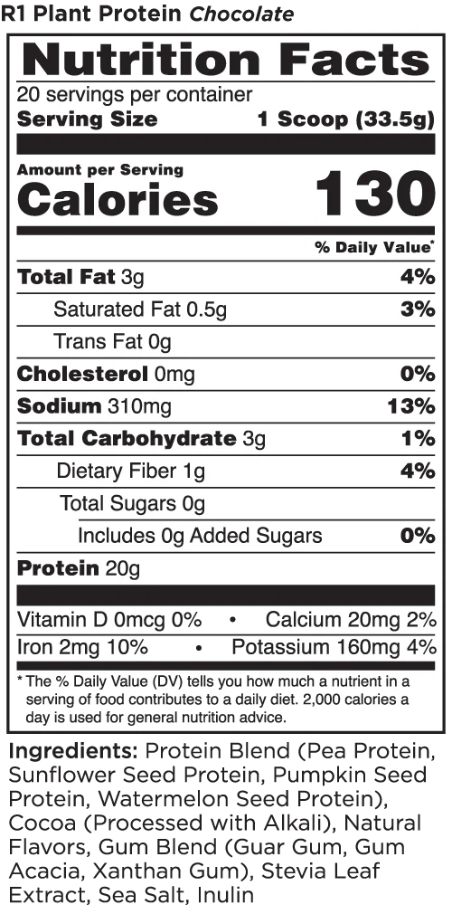 R1 Plant Protein