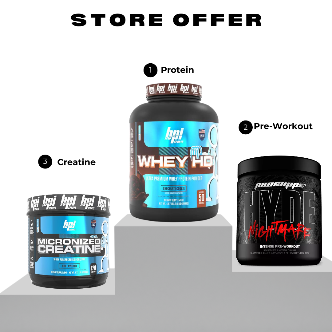 Protein-Creatine-Pre-Workout Bundle