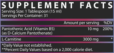 Nutrex L-Carnitine 3000